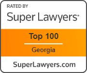 Super Lawyers Top 100 Georgia Badge